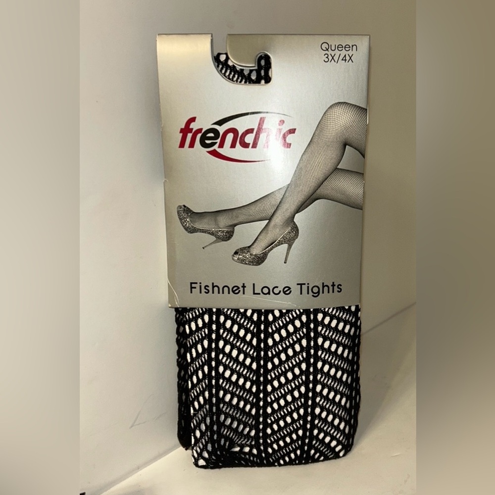NWT Frenchic  Fishnet Lace Tights/ hose